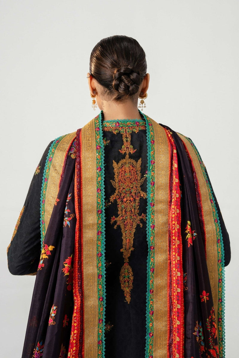 Fahad Hussayn | Jalsa Ghar | Dochalla by Fahad Hussayn - Designer Dress - Type: Ladies Clothes - Available at Libayah - 100% Original