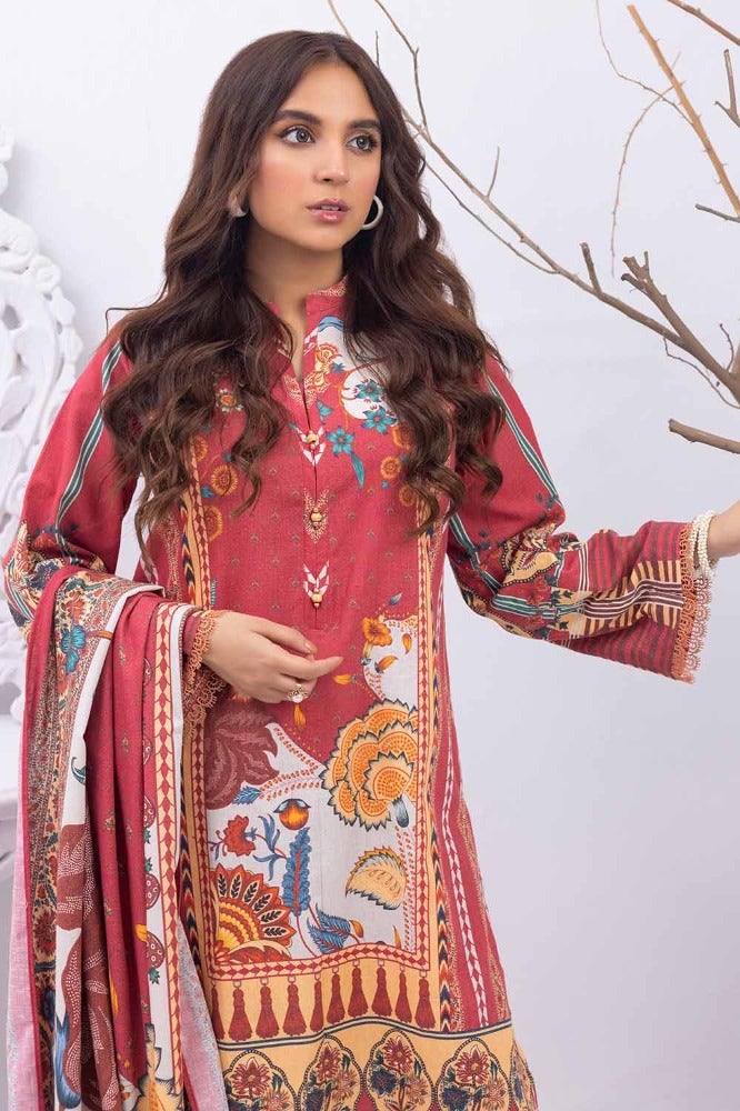 Gul Ahmed | Winter Collection 24 | Suit WNS-32238 A by Gul Ahmed - Designer Dress - Type: Ladies Clothes - Available at Libayah - 100% Original