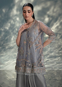 Jeem | Celestial Luxe Formals | DUSTY GREY by Jeem - Designer Dress  - Type : Ladies Clothes - Available at Libayah - 100% Original 