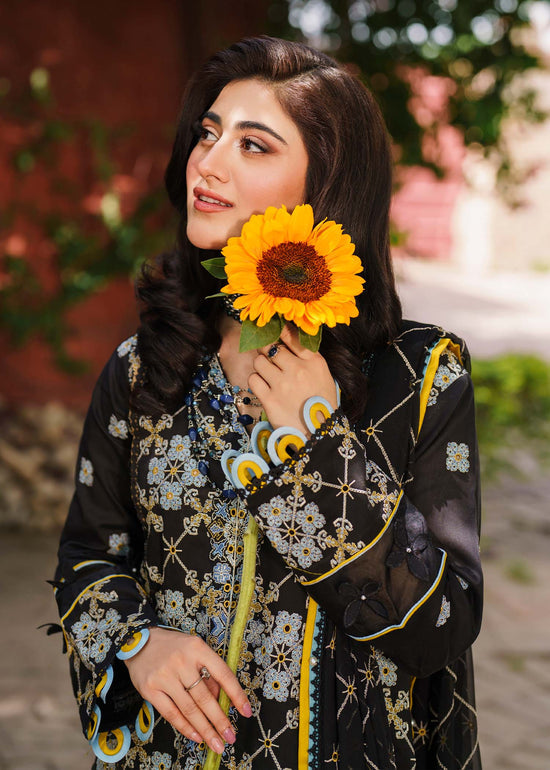 Shurooq | Luxury Lawn 24 | CALYPSO by Shurooq - Designer Dress - Type: Ladies Clothes - Available at Libayah - 100% Original