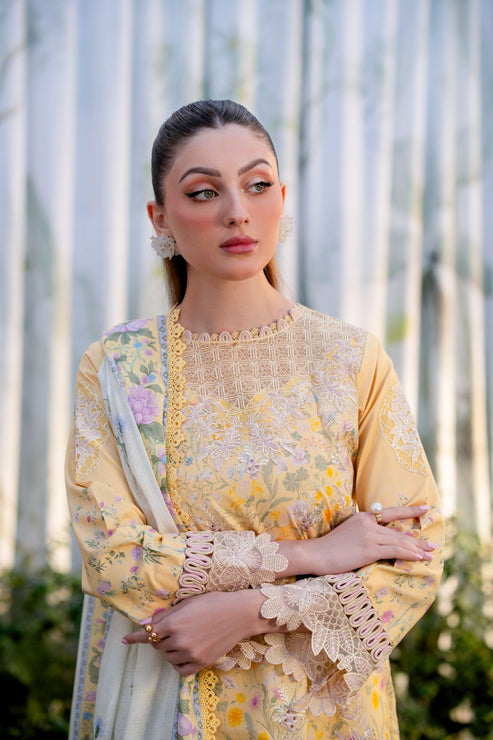 Aabyaan | Shezlin Chikankari Ramadan Edit 25 | NISA (AR-02) by Aabyaan - Designer Dress - Type: Ladies Clothes - Available at Libayah - 100% Original