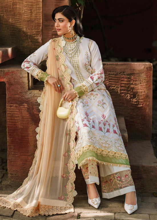 Shurooq | Luxury Lawn 24 | ELLA by Shurooq - Designer Dress - Type: Ladies Clothes - Available at Libayah - 100% Original