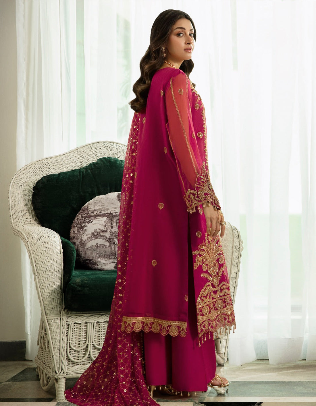 Raeesa Premium | Dehleez Formals | Dl 1031 by Raeesa Premium - Designer Dress  - Type : Ladies Clothes - Available at Libayah - 100% Original 