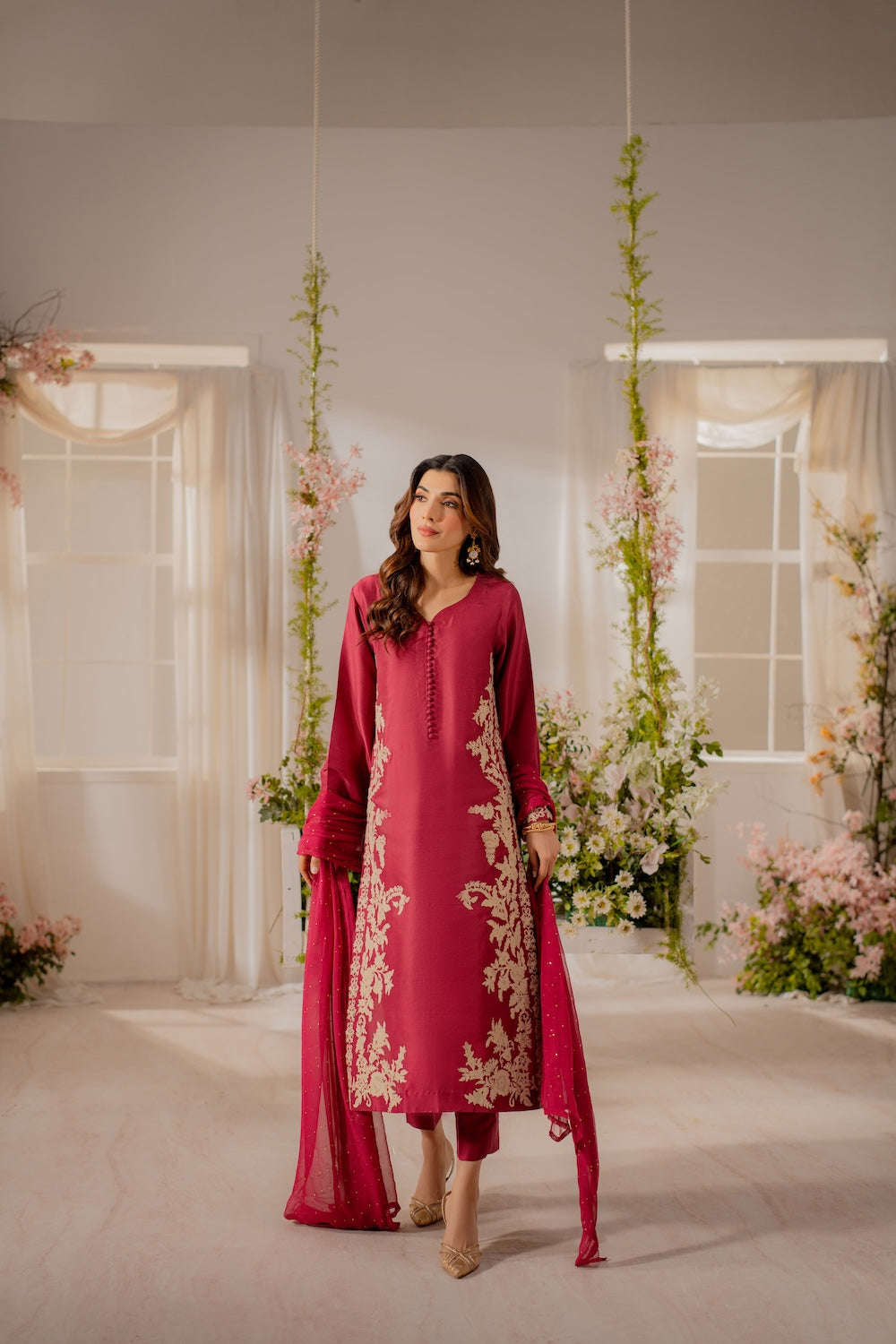 Vintage | Sohani Luxe | Zareesh by Vintage - Designer Dress  - Type : Ladies Clothes - Available at Libayah - 100% Original 
