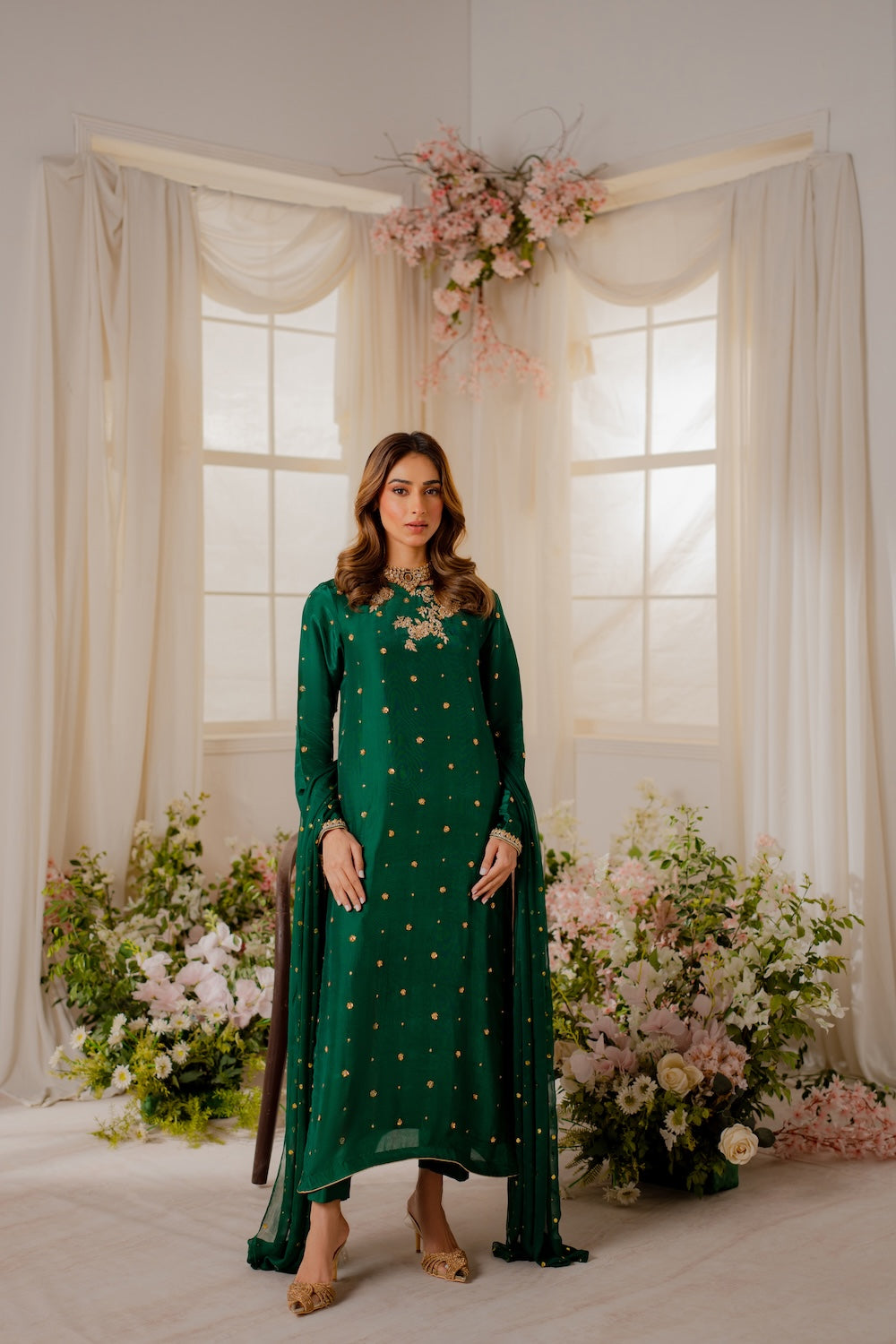 Vintage | Shehnayi Formals | Misha by Vintage - Designer Dress  - Type : Ladies Clothes - Available at Libayah - 100% Original 