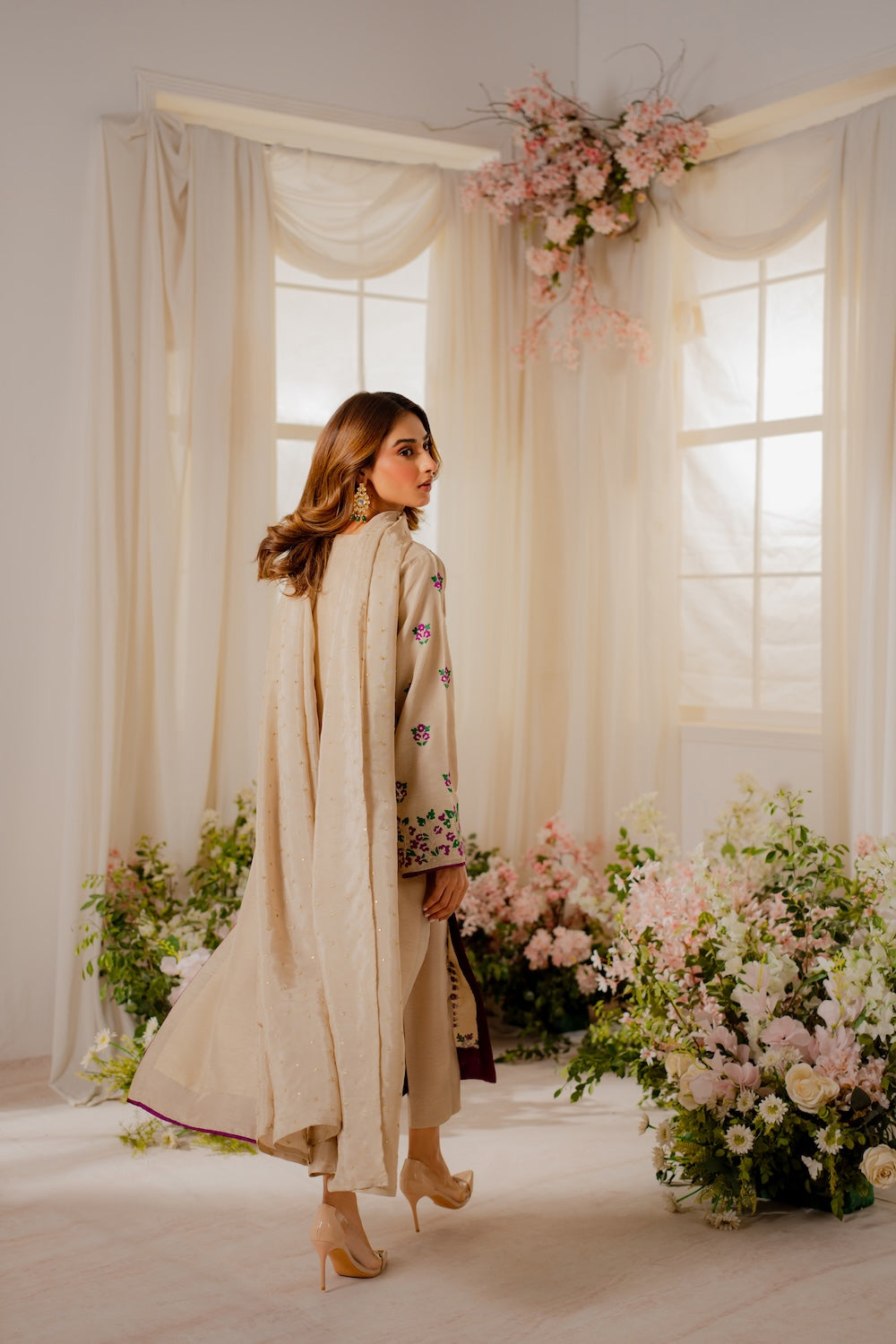 Vintage | Sohani Luxe | Mehrunisa by Vintage - Designer Dress  - Type : Ladies Clothes - Available at Libayah - 100% Original 