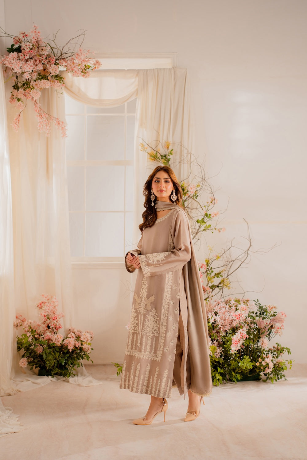 Vintage | Sohani Luxe | Gulrukh by Vintage - Designer Dress  - Type : Ladies Clothes - Available at Libayah - 100% Original 