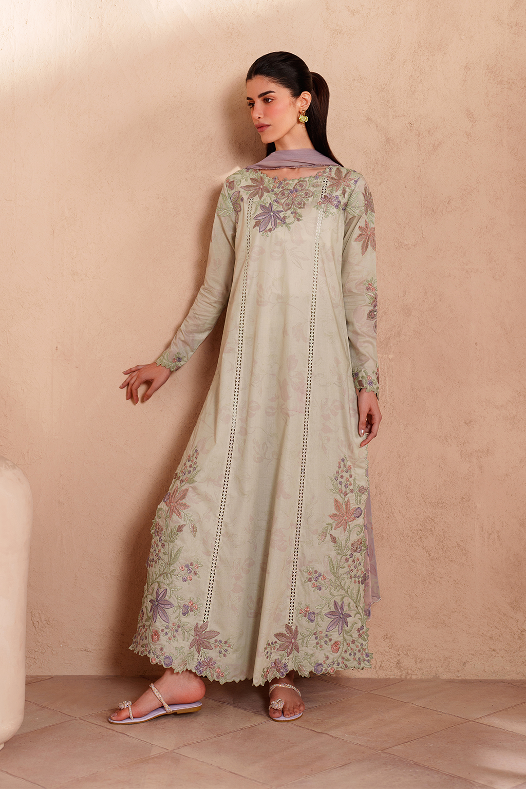 Iznik | Eid lawn | EL-09 Printed Lawn by Iznik - Designer Dress  - Type : Ladies Clothes - Available at Libayah - 100% Original 