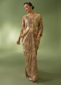 Jeem | Celestial Luxe Formals | ELIA BEIGE KAFTAN by Jeem - Designer Dress  - Type : Ladies Clothes - Available at Libayah - 100% Original 
