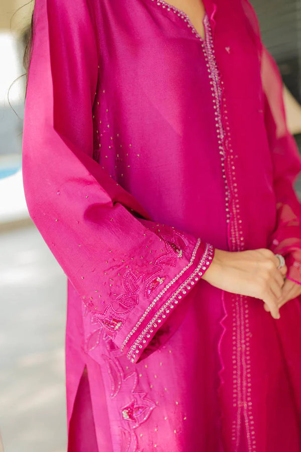 Jeem | Luxury Pret | ELSA PINK by Jeem - Designer Dress - Type: Ladies Clothes - Available at Libayah - 100% Original