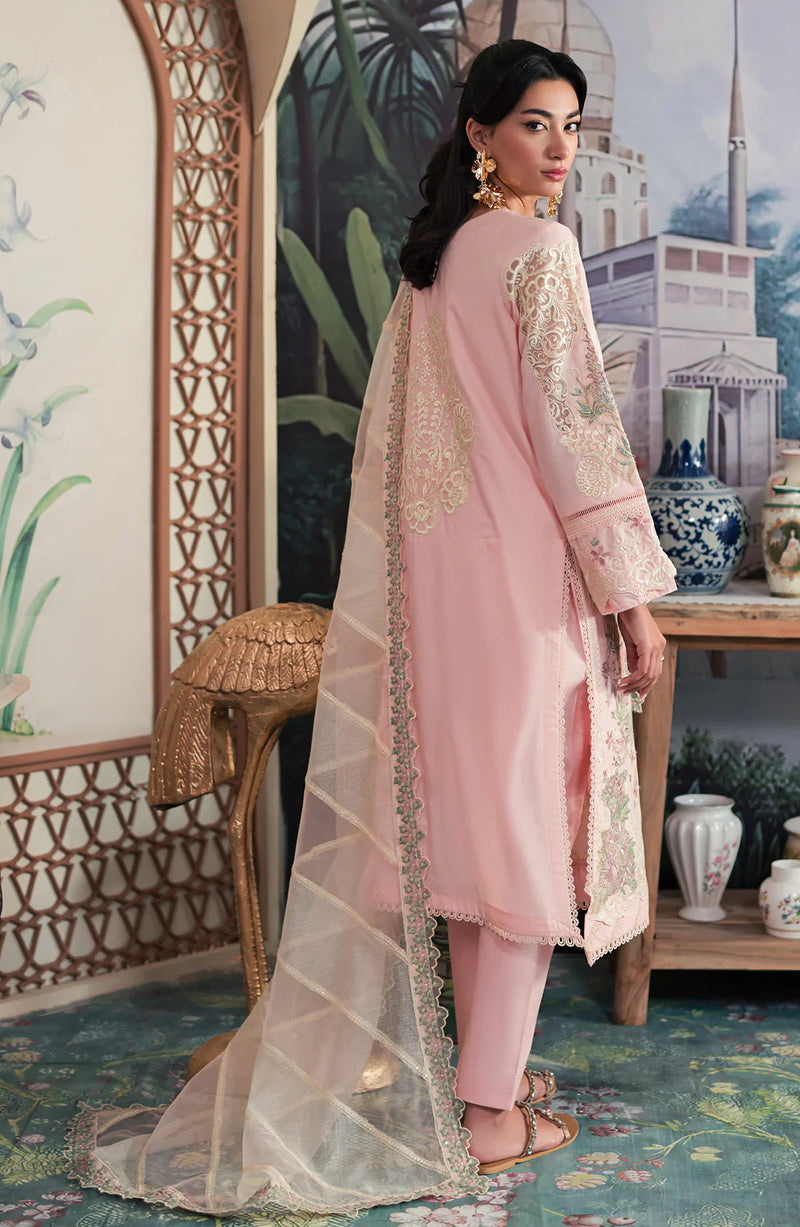 Emaan Adeel | Ayra Luxury Lawn 24 | AR-01 by Emaan Adeel - Designer Dress - Type: Ladies Clothes - Available at Libayah - 100% Original