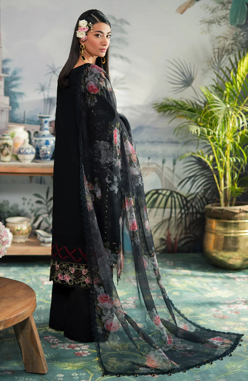 Emaan Adeel | Ayra Luxury Lawn 24 | AR-05 by Emaan Adeel - Designer Dress - Type: Ladies Clothes - Available at Libayah - 100% Original