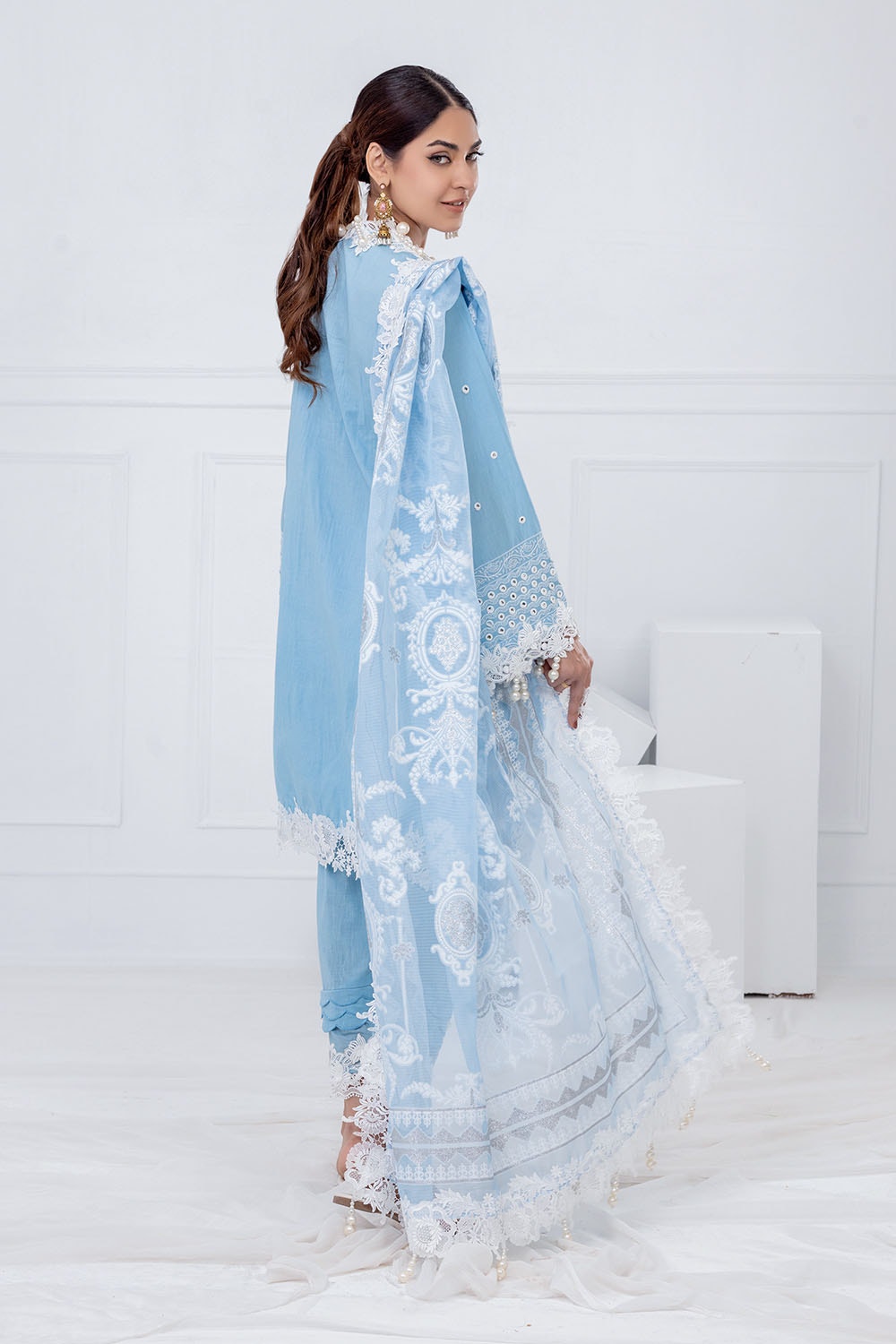 Gul Ahmed | Festive Eid 25 | FE-52012 by Gul Ahmed - Designer Dress - Type: Ladies Clothes - Available at Libayah - 100% Original