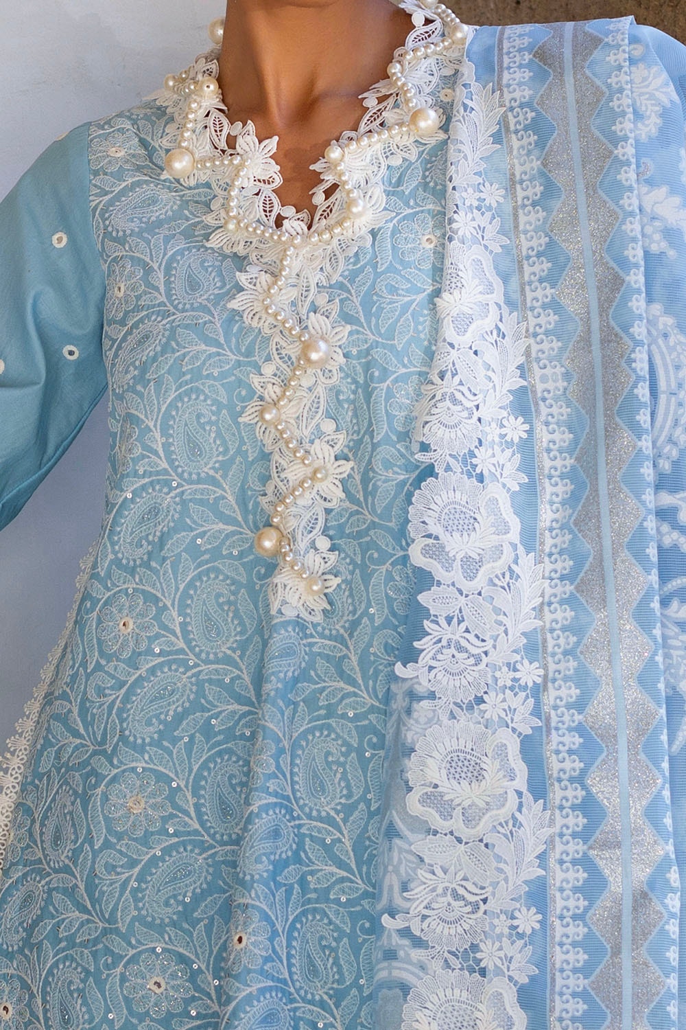 Gul Ahmed | Festive Eid 25 | FE-52012 by Gul Ahmed - Designer Dress - Type: Ladies Clothes - Available at Libayah - 100% Original