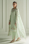 Mahnur | Twilight Luxury Lawn 25 | VERDENT BLOOM by Cross Stitch - Designer Dress - Type: Ladies Clothes - Available at Libayah - 100% Original