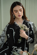 Mahnur | Twilight Luxury Lawn 25 | RAVEN MESH by Cross Stitch - Designer Dress - Type: Ladies Clothes - Available at Libayah - 100% Original