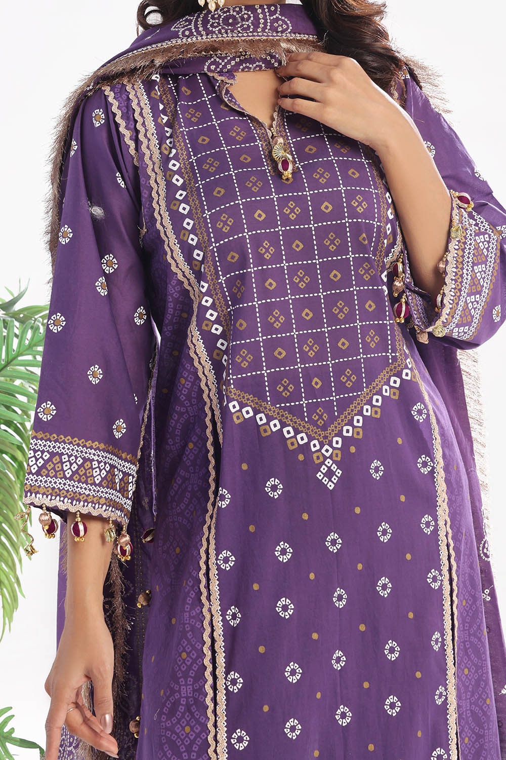 Gul Ahmed | Chunri Lawn 25 | CL-52169 by Gul Ahmed - Designer Dress - Type: Ladies Clothes - Available at Libayah - 100% Original