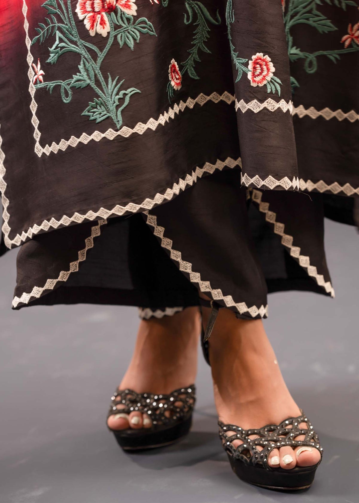 Mahgul | Emerald Hill Formals | Crimson Hill by Mahgul - Designer Dress - Type: Ladies Clothes - Available at Libayah - 100% Original