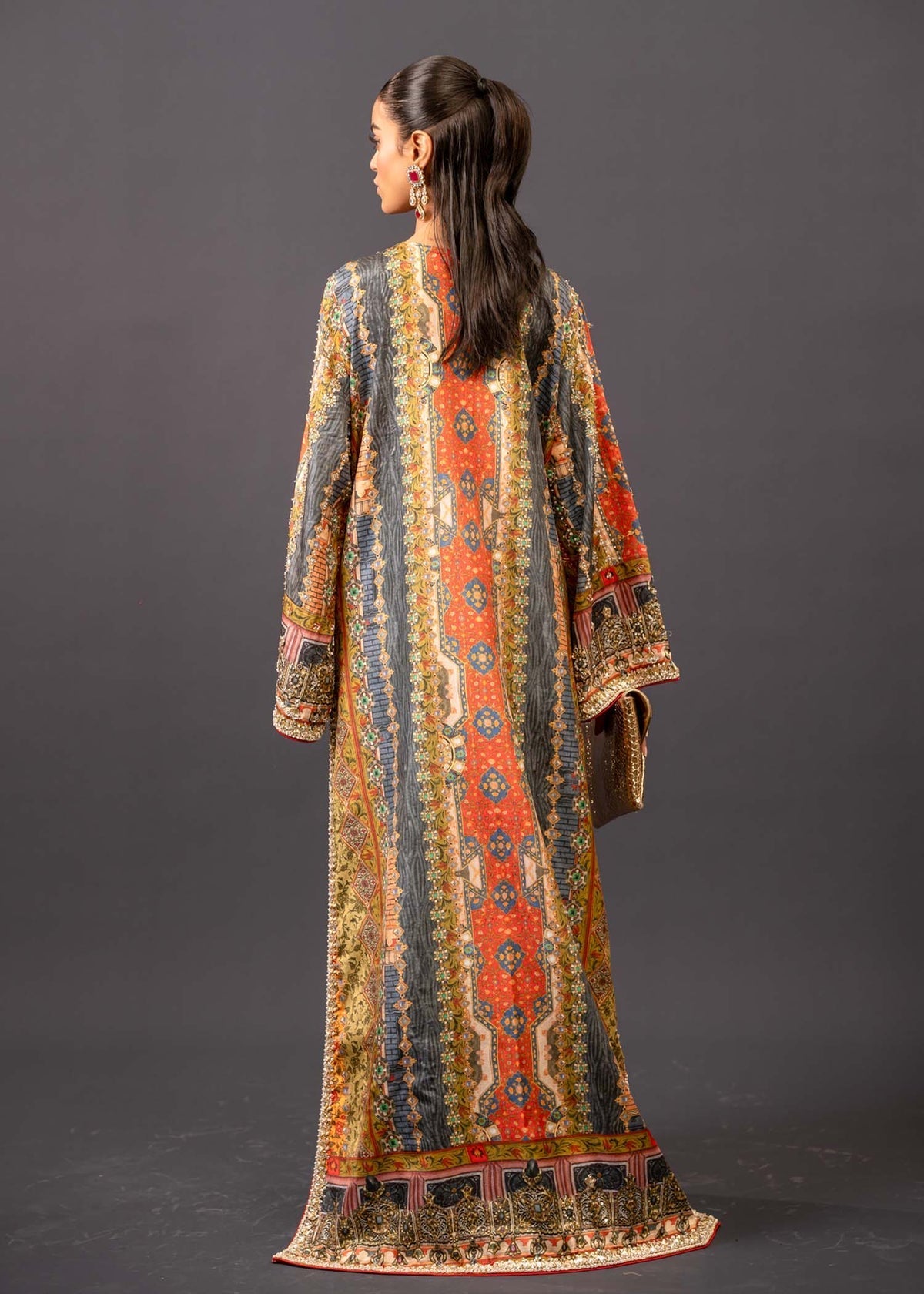 Mahgul | Emerald Hill Formals | Bold Miniature by Mahgul - Designer Dress - Type: Ladies Clothes - Available at Libayah - 100% Original