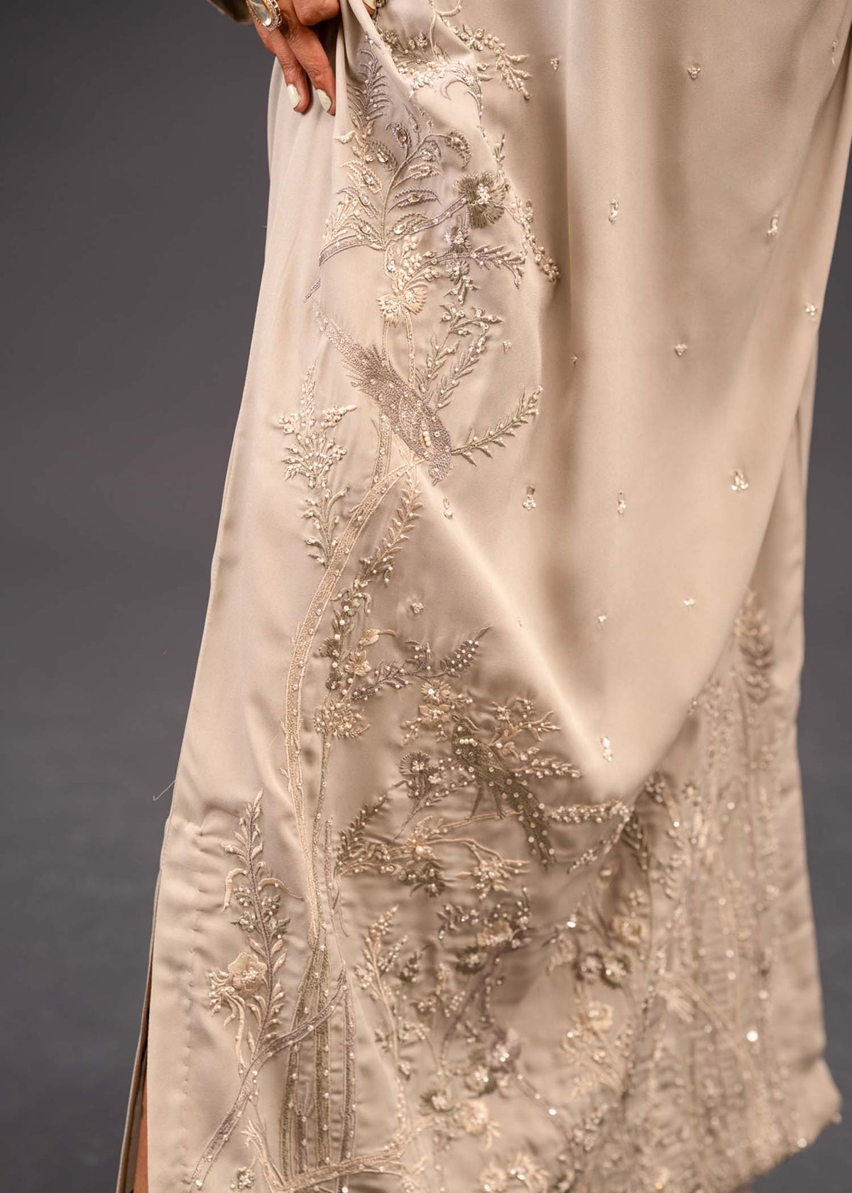 Mahgul | Emerald Hill Formals | Paradise Pearl by Mahgul - Designer Dress - Type: Ladies Clothes - Available at Libayah - 100% Original