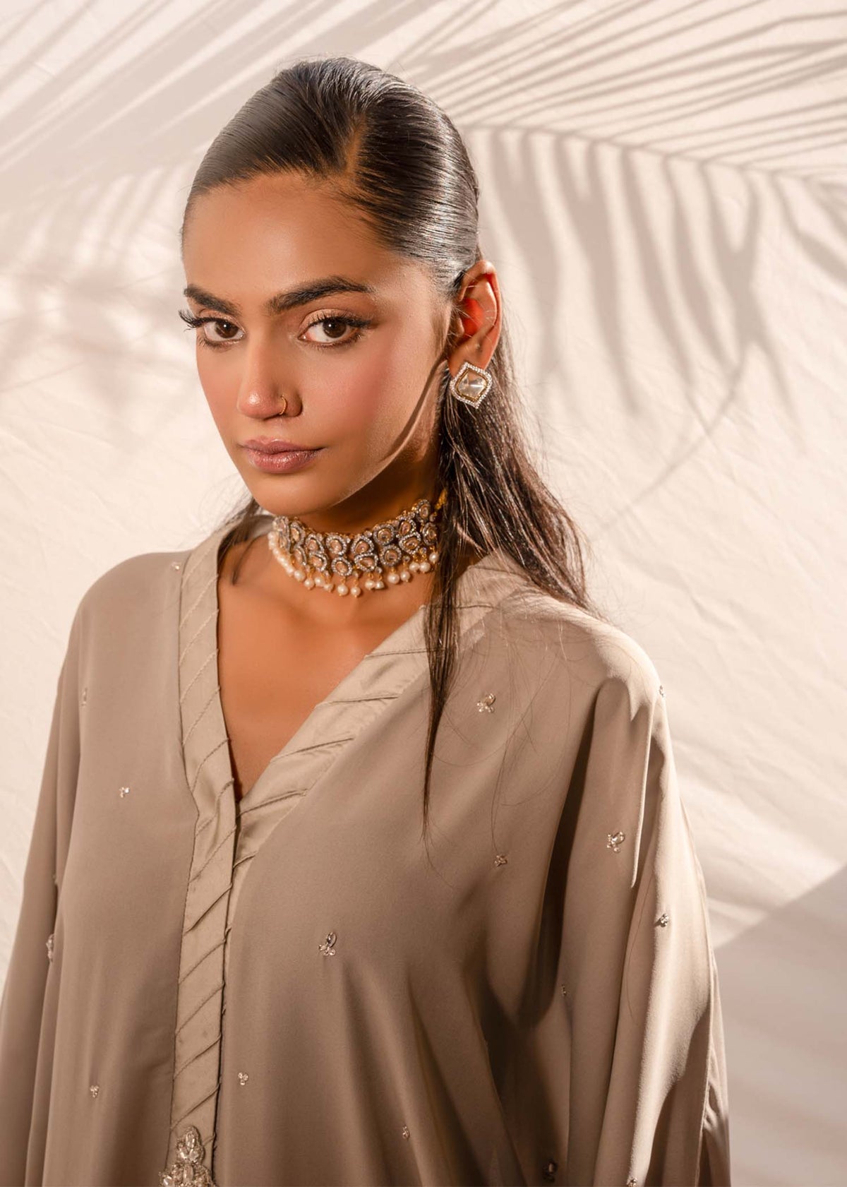 Mahgul | Emerald Hill Formals | Paradise Pearl by Mahgul - Designer Dress - Type: Ladies Clothes - Available at Libayah - 100% Original