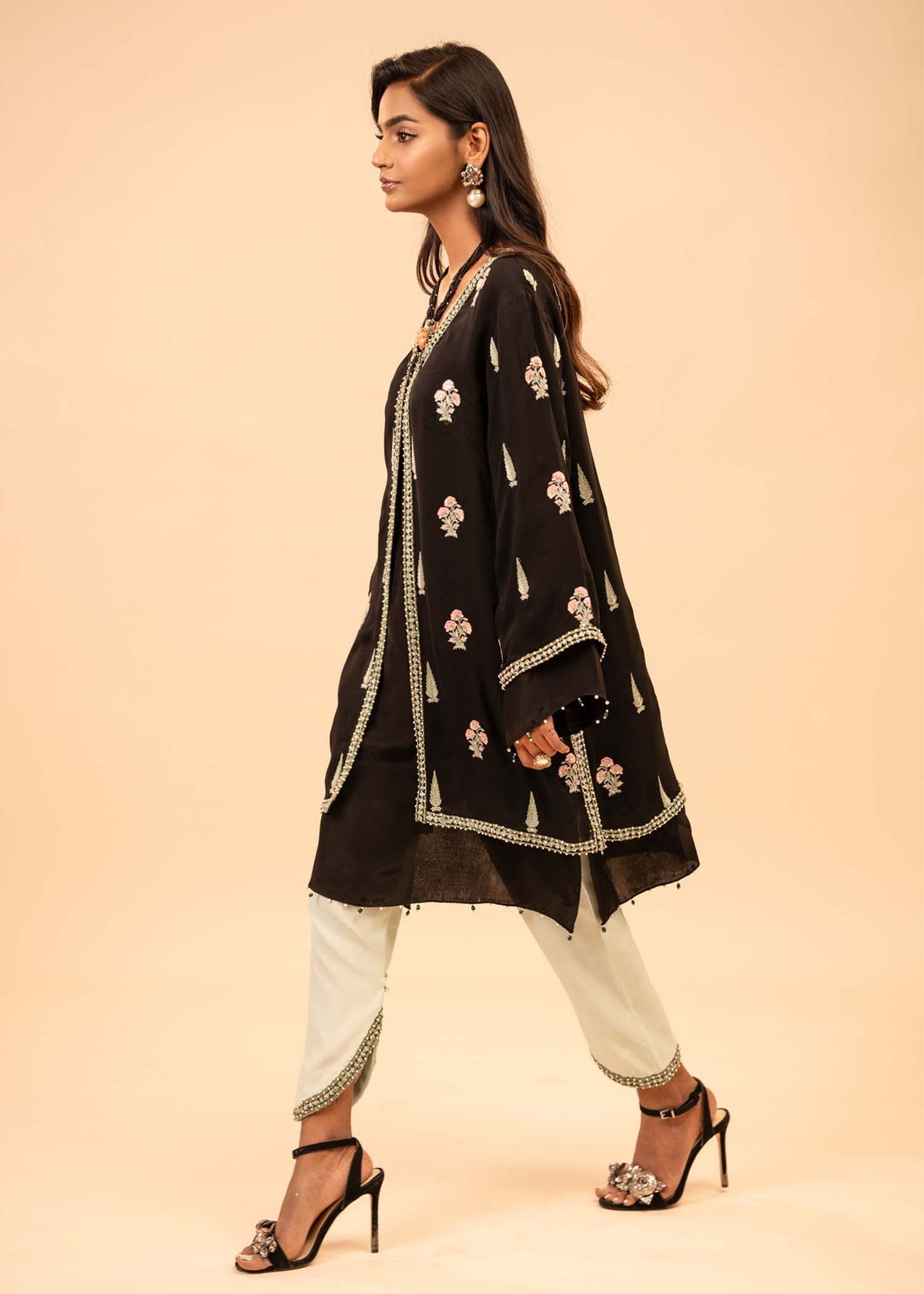 Mahgul | Emerald Hill Formals | Midnight Garden by Mahgul - Designer Dress - Type: Ladies Clothes - Available at Libayah - 100% Original