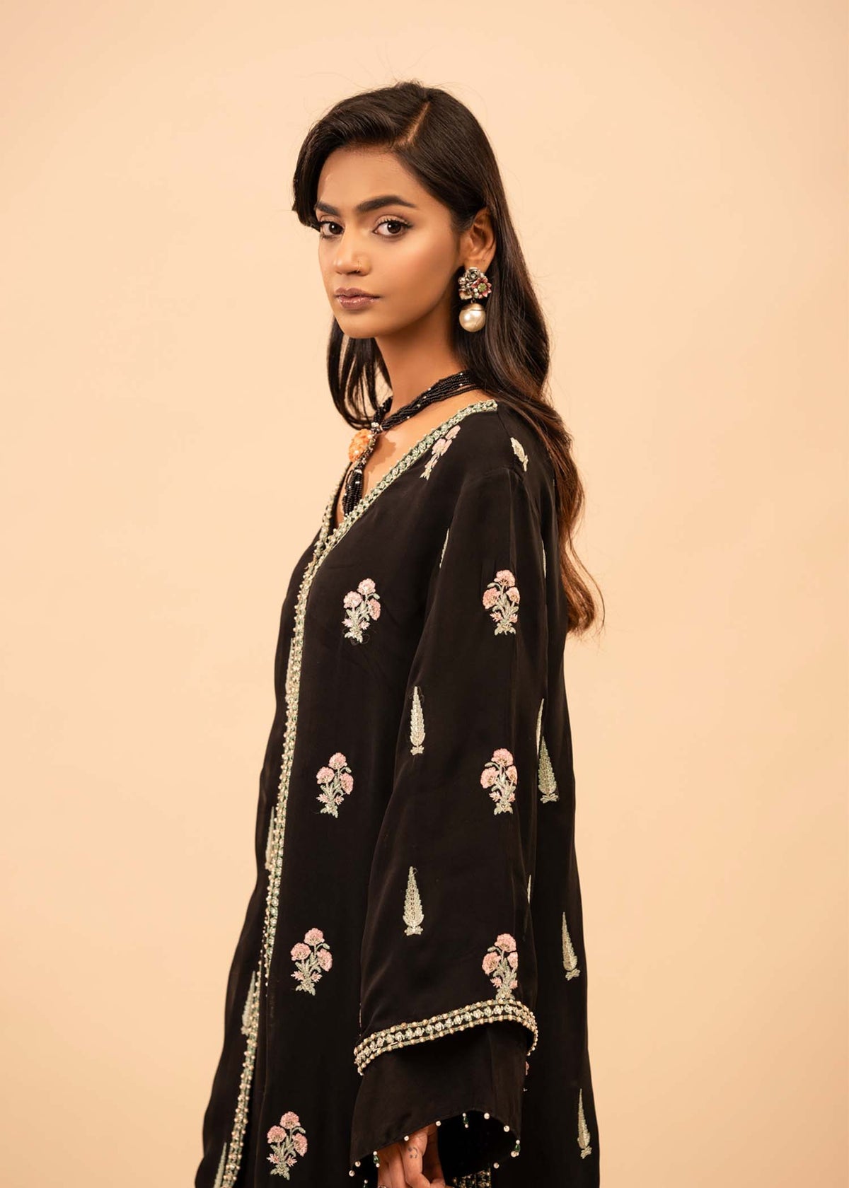 Mahgul | Emerald Hill Formals | Midnight Garden by Mahgul - Designer Dress - Type: Ladies Clothes - Available at Libayah - 100% Original