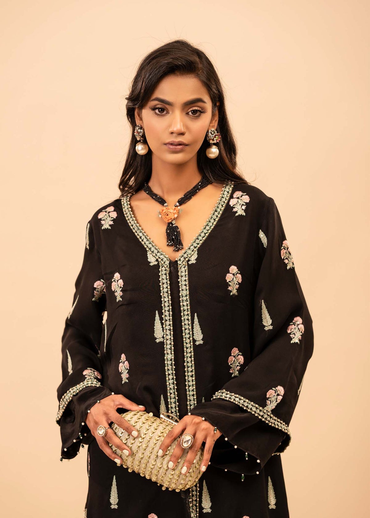 Mahgul | Emerald Hill Formals | Midnight Garden by Mahgul - Designer Dress - Type: Ladies Clothes - Available at Libayah - 100% Original