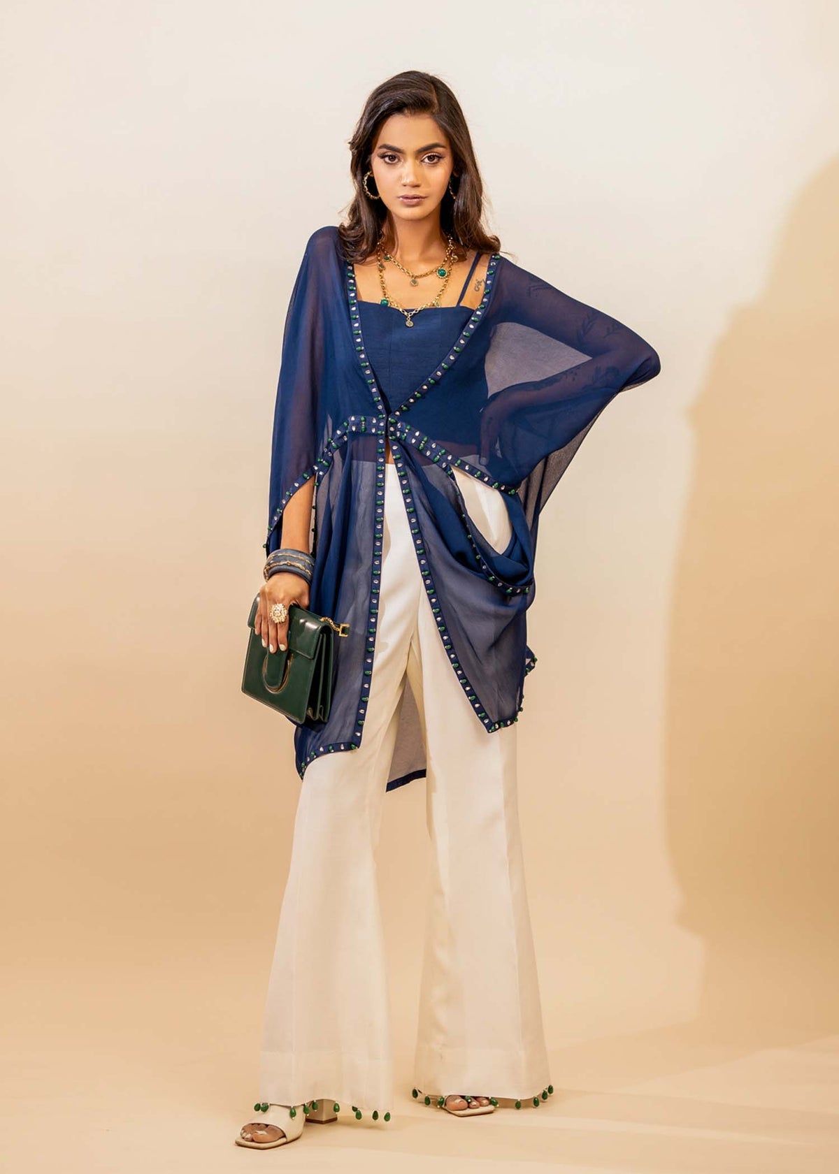 Mahgul | Emerald Hill Formals | Blue River by Mahgul - Designer Dress - Type: Ladies Clothes - Available at Libayah - 100% Original