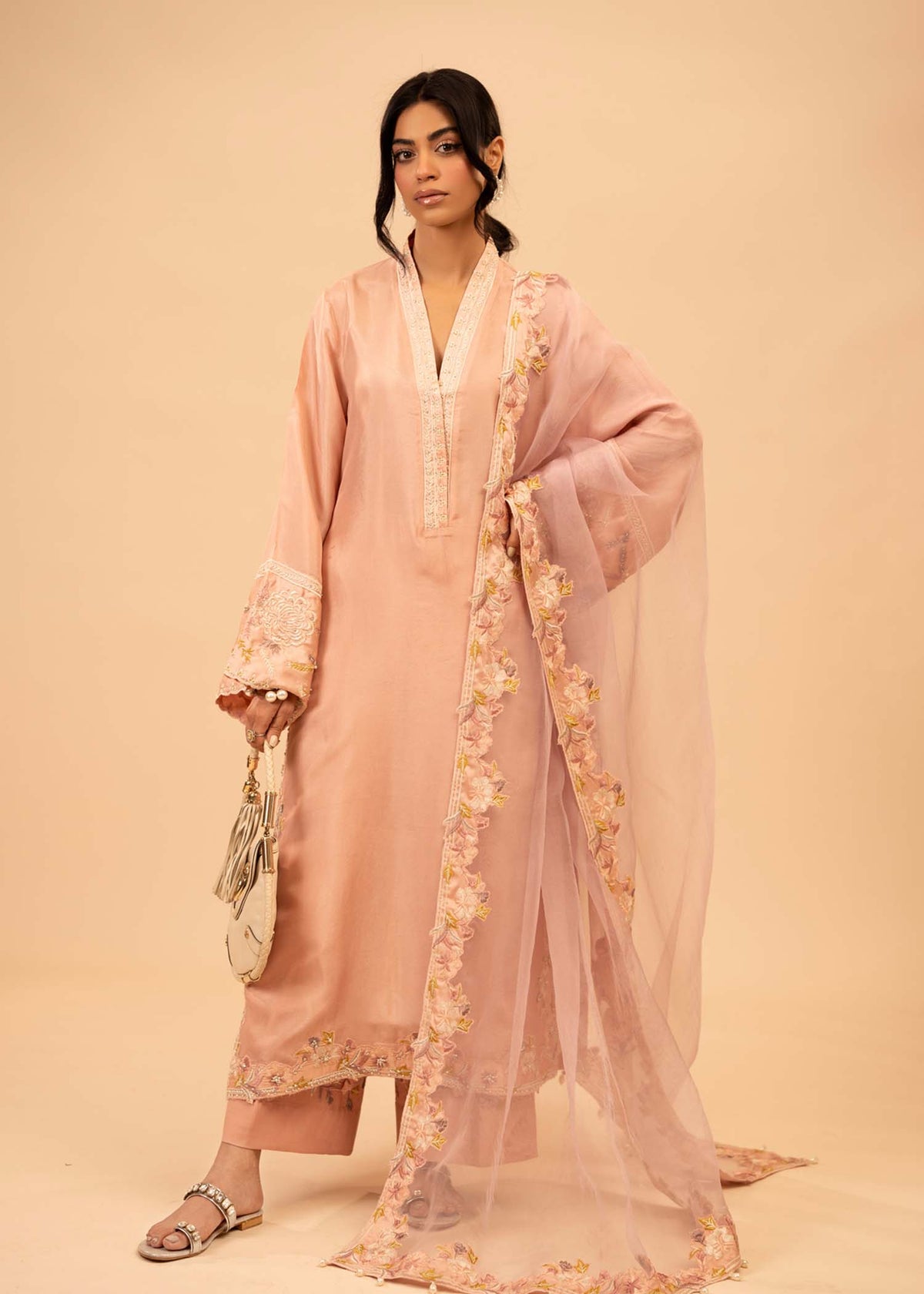 Mahgul | Emerald Hill Formals | Misty Pink by Mahgul - Designer Dress - Type: Ladies Clothes - Available at Libayah - 100% Original