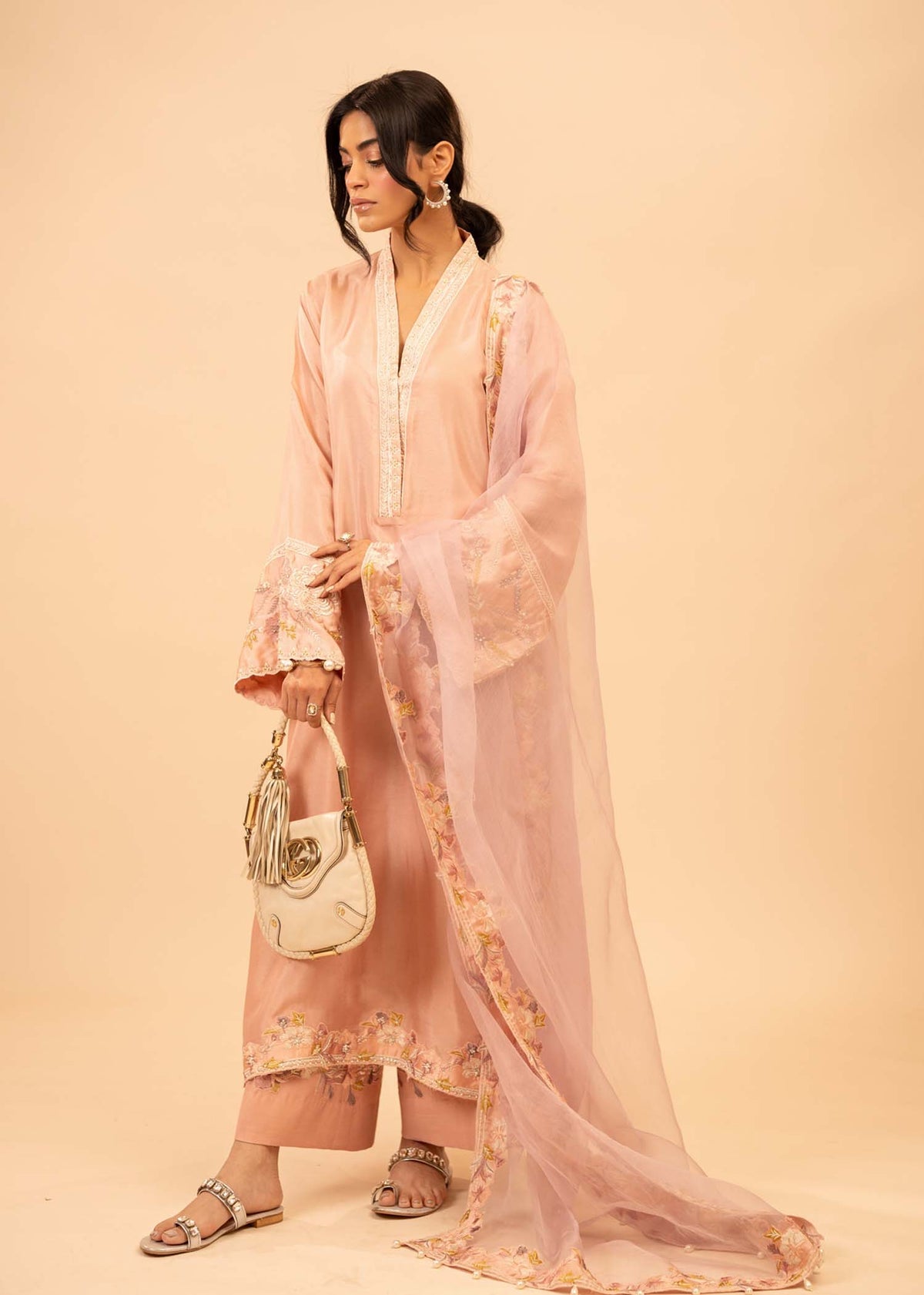 Mahgul | Emerald Hill Formals | Misty Pink by Mahgul - Designer Dress - Type: Ladies Clothes - Available at Libayah - 100% Original
