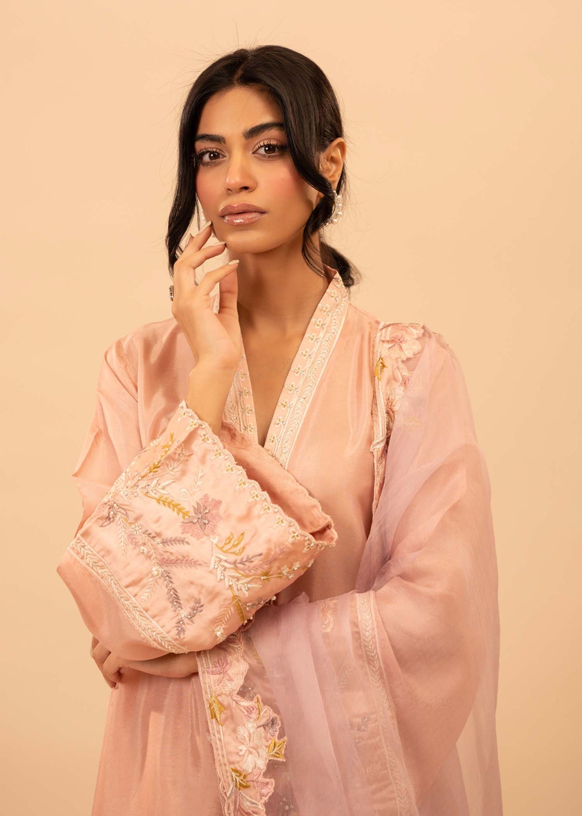 Mahgul | Emerald Hill Formals | Misty Pink by Mahgul - Designer Dress - Type: Ladies Clothes - Available at Libayah - 100% Original
