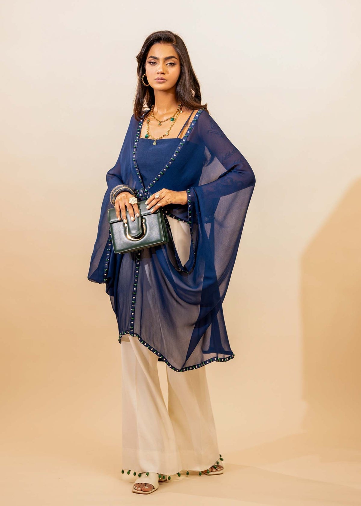 Mahgul | Emerald Hill Formals | Blue River by Mahgul - Designer Dress - Type: Ladies Clothes - Available at Libayah - 100% Original
