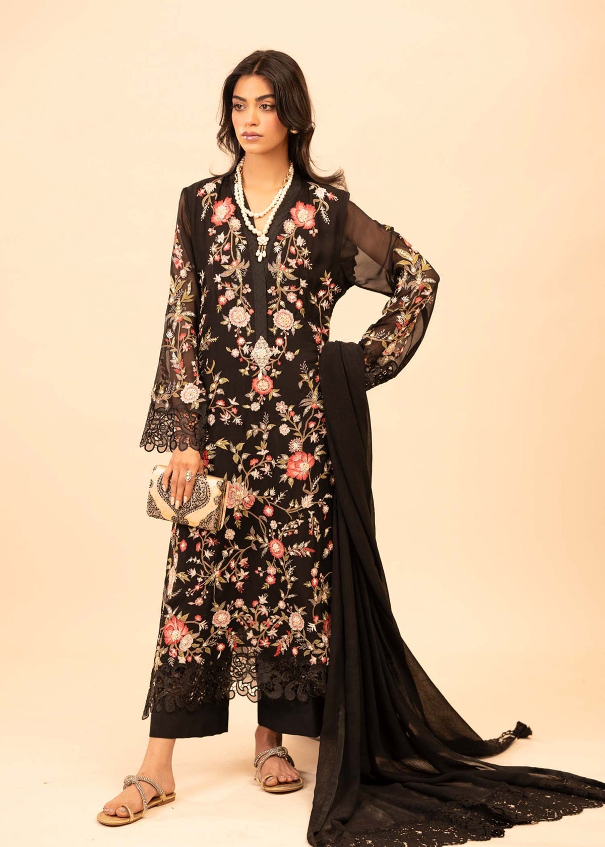 Mahgul | Emerald Hill Formals | Eden Night by Mahgul - Designer Dress - Type: Ladies Clothes - Available at Libayah - 100% Original