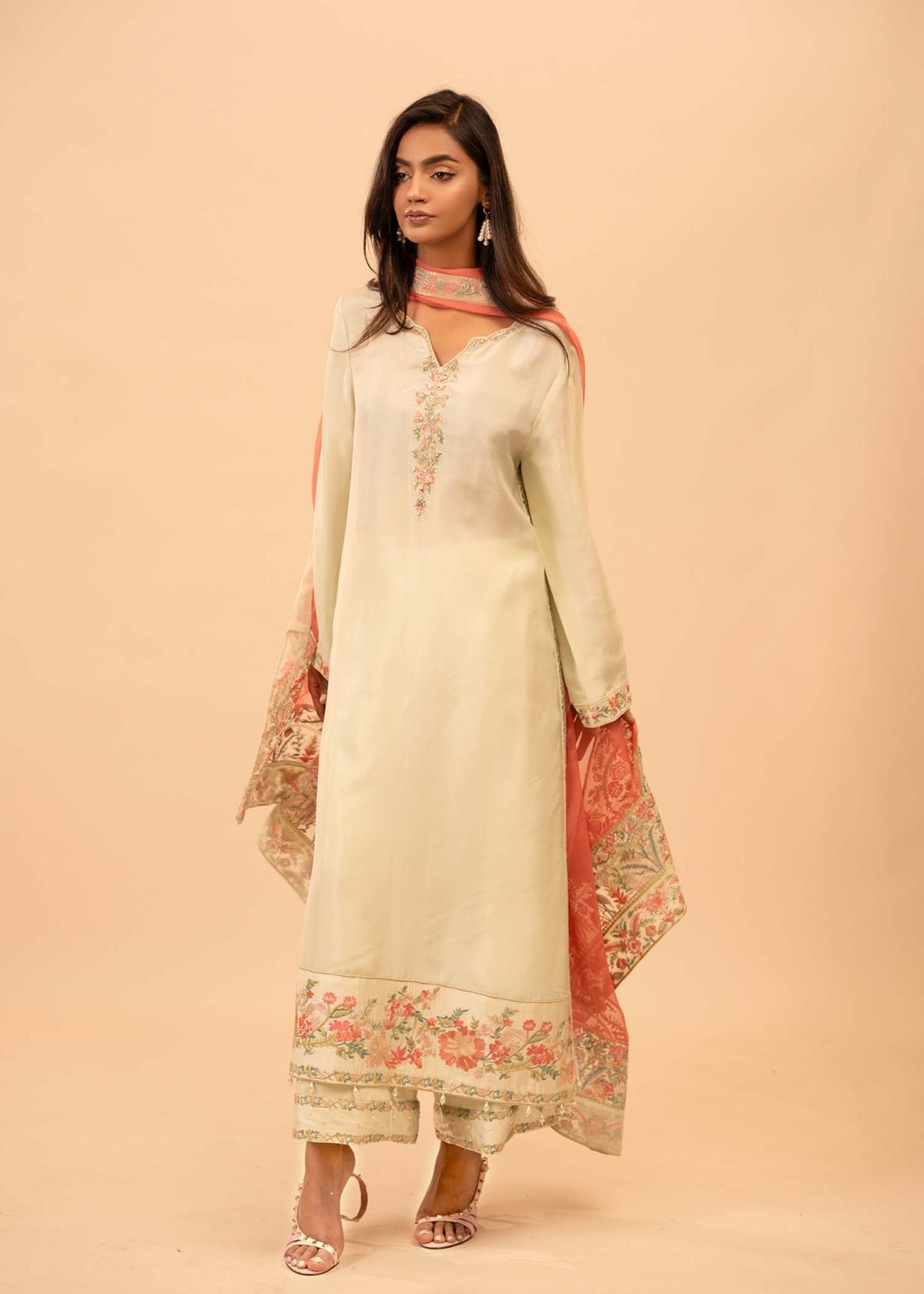 Mahgul | Emerald Hill Formals | Mint Stream by Mahgul - Designer Dress - Type: Ladies Clothes - Available at Libayah - 100% Original