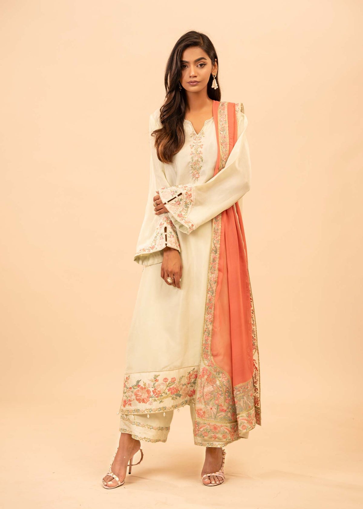 Mahgul | Emerald Hill Formals | Mint Stream by Mahgul - Designer Dress - Type: Ladies Clothes - Available at Libayah - 100% Original