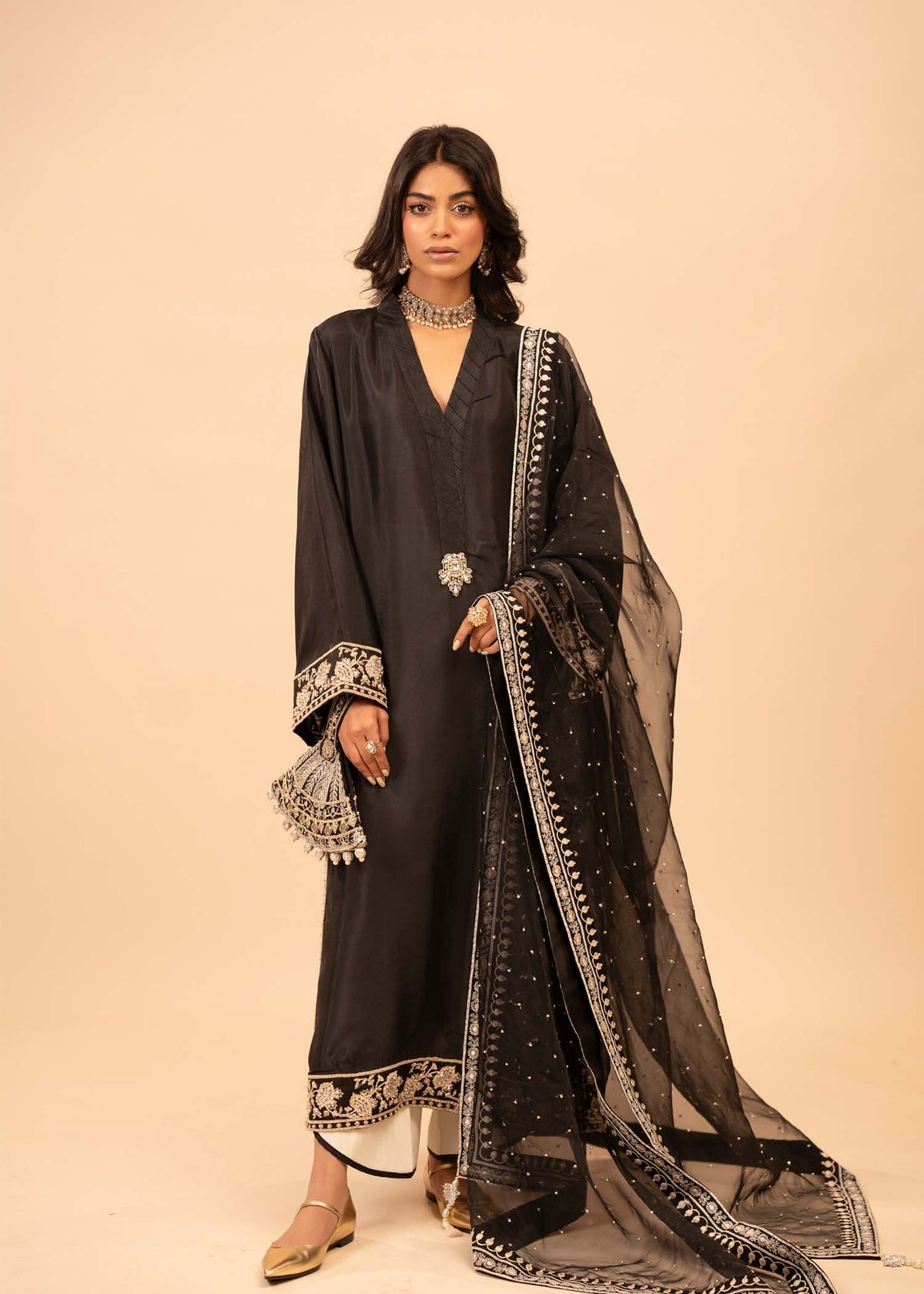 Mahgul | Emerald Hill Formals | Ebony Hill by Mahgul - Designer Dress - Type: Ladies Clothes - Available at Libayah - 100% Original
