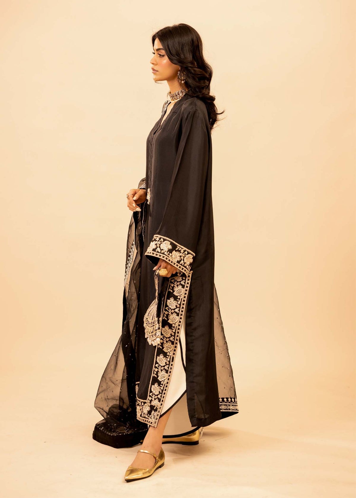 Mahgul | Emerald Hill Formals | Ebony Hill by Mahgul - Designer Dress - Type: Ladies Clothes - Available at Libayah - 100% Original