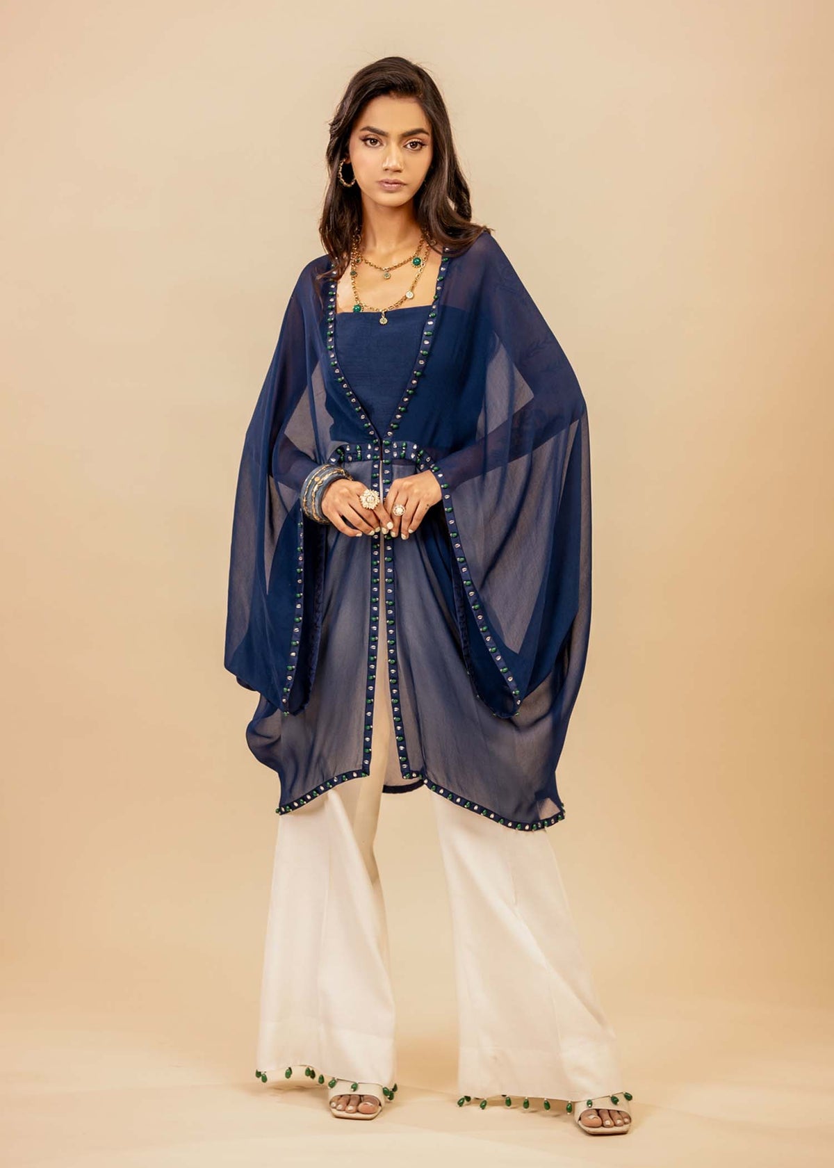 Mahgul | Emerald Hill Formals | Blue River by Mahgul - Designer Dress - Type: Ladies Clothes - Available at Libayah - 100% Original