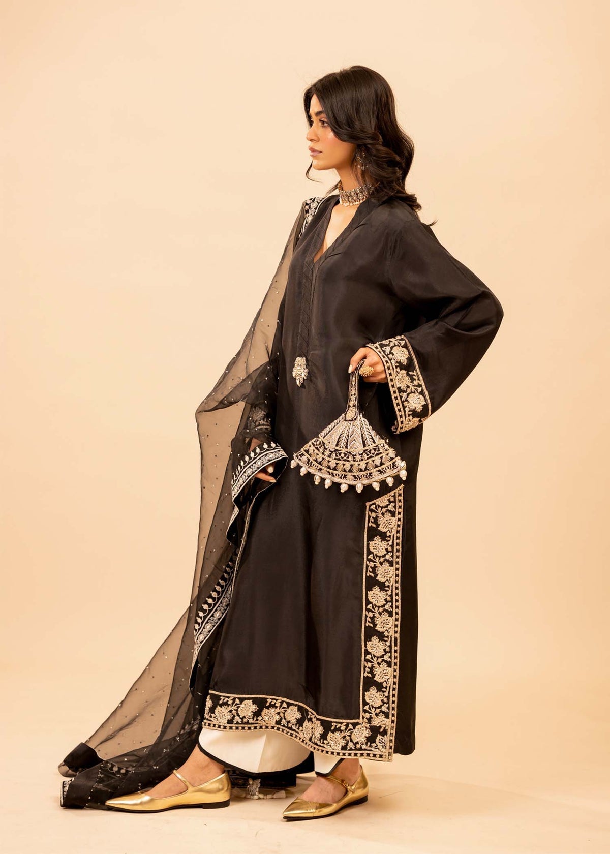Mahgul | Emerald Hill Formals | Ebony Hill by Mahgul - Designer Dress - Type: Ladies Clothes - Available at Libayah - 100% Original