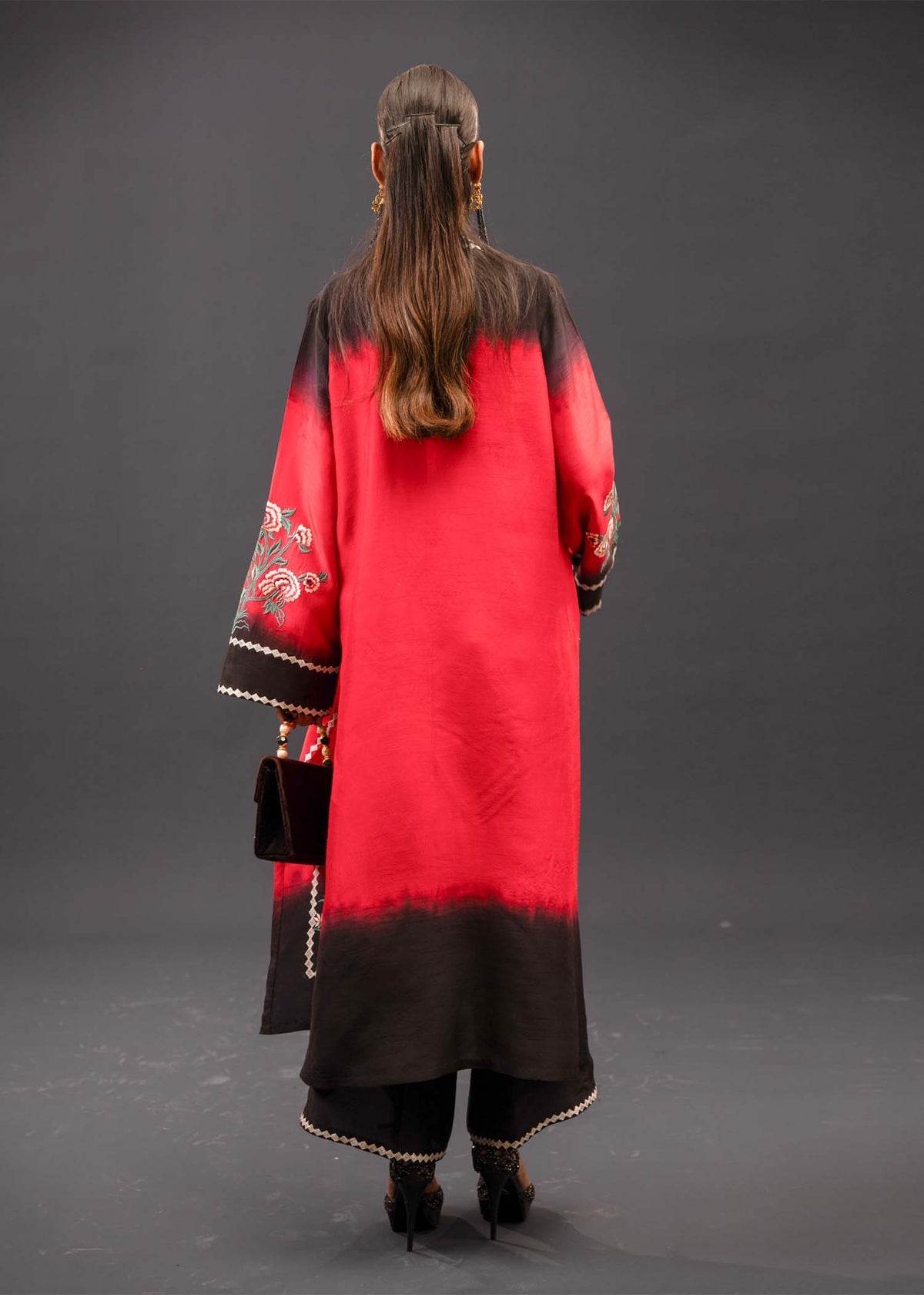 Mahgul | Emerald Hill Formals | Crimson Hill by Mahgul - Designer Dress - Type: Ladies Clothes - Available at Libayah - 100% Original