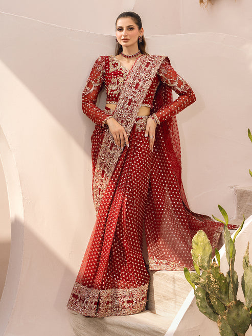 Epoque | Le Tresor Luxury Pret | AMBER by Epoque - Designer Dress - Type: Ladies Clothes - Available at Libayah - 100% Original