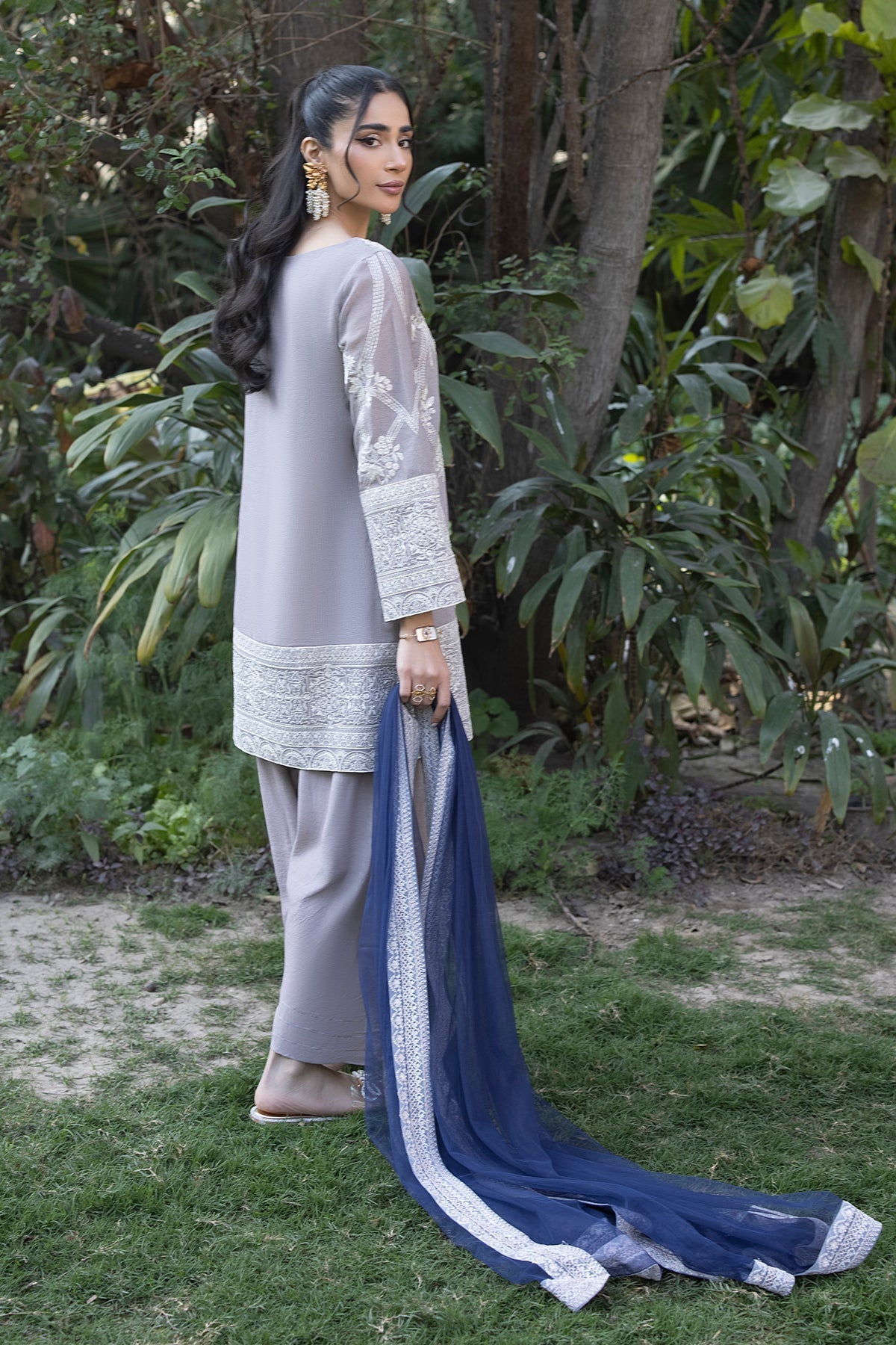 Erum Khan | Shahzeen Eid Collection | KIWI by Erum Khan - Designer Dress - Type: Ladies Clothes - Available at Libayah - 100% Original