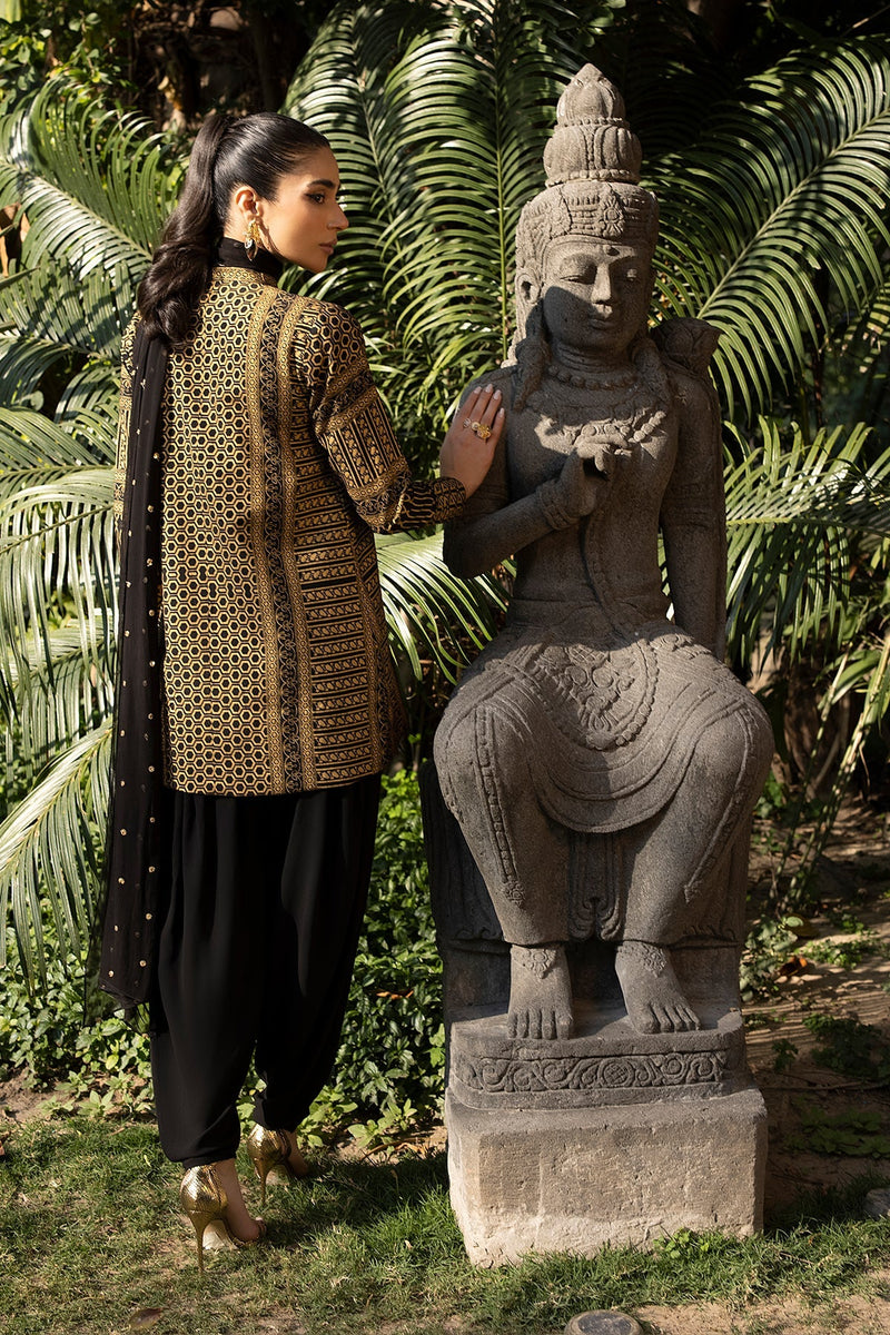 Erum Khan | Shahzeen Eid Collection | SUNSET by Erum Khan - Designer Dress - Type: Ladies Clothes - Available at Libayah - 100% Original