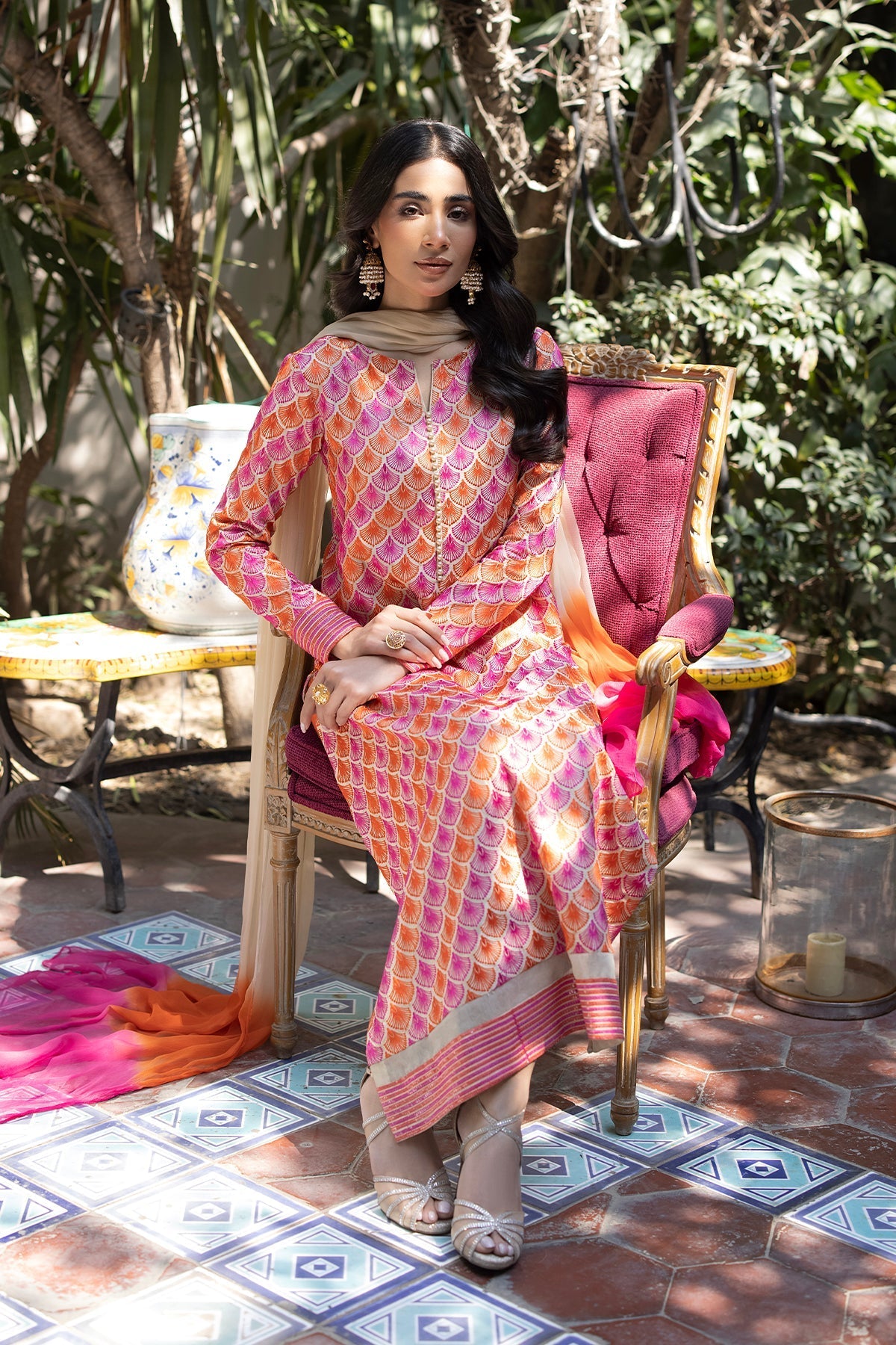 Erum Khan | Shahzeen Eid Collection | BLOSSOM by Erum Khan - Designer Dress - Type: Ladies Clothes - Available at Libayah - 100% Original