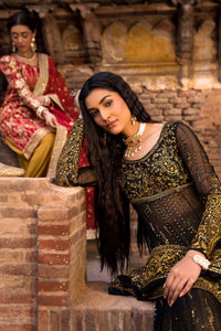 Erum Khan | Shezadian Luxe Formals | ZEENAT by Erum Khan - Designer Dress - Type: Ladies Clothes - Available at Libayah - 100% Original