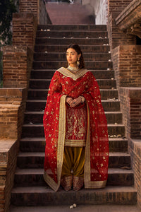 Erum Khan | Shezadian Luxe Formals | CHAND BAI by Erum Khan - Designer Dress - Type: Ladies Clothes - Available at Libayah - 100% Original