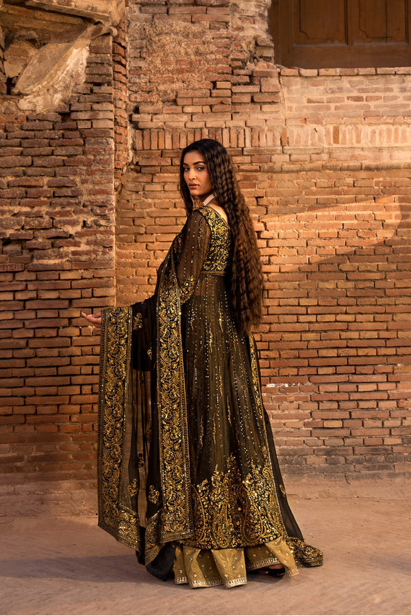 Erum Khan | Shezadian Luxe Formals | ZEENAT by Erum Khan - Designer Dress - Type: Ladies Clothes - Available at Libayah - 100% Original