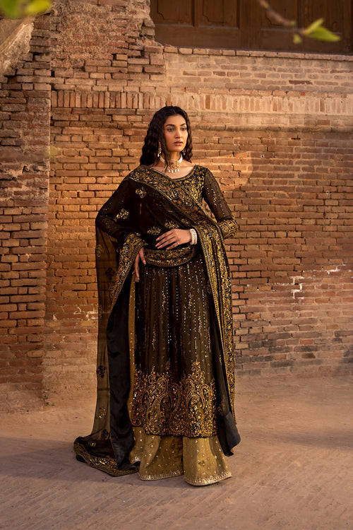 Erum Khan | Shezadian Luxe Formals | ZEENAT by Erum Khan - Designer Dress - Type: Ladies Clothes - Available at Libayah - 100% Original