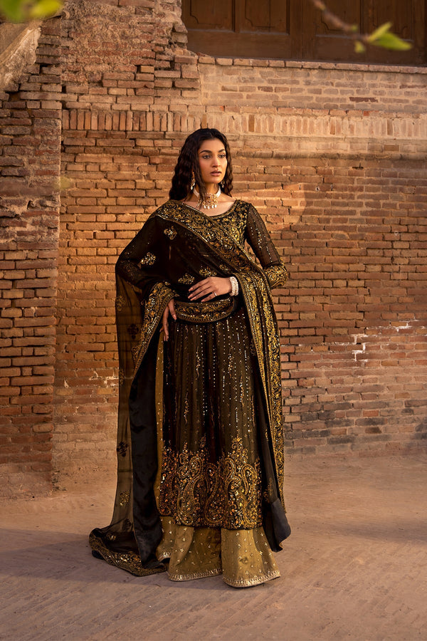 Erum Khan | Shezadian Luxe Formals | ZEENAT by Erum Khan - Designer Dress - Type: Ladies Clothes - Available at Libayah - 100% Original